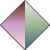 GRADIENT BORDEAUX-LILAC / GRADIENT TURQUOISE-GREEN - PLAIN BROWN LENS