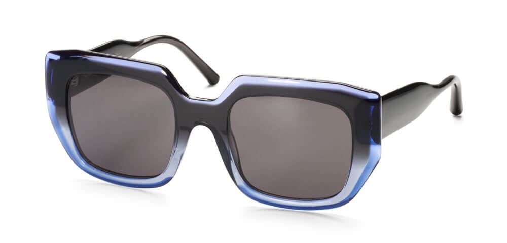 GRADIENT GREY / GRADIENT BLUE - PLAIN GREY LENS