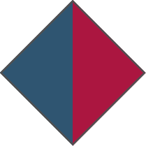 SLATE BLUE / RED