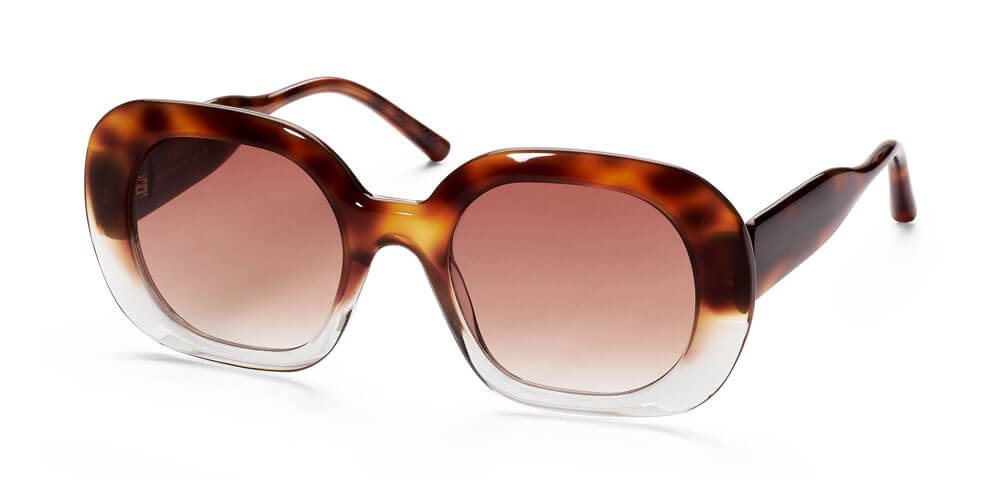 GRADIENT BROWN HAVANA-PURPLE - GRADIENT BROWN LENS